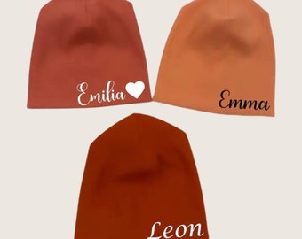Hipster Beanie | Hat for babies and children with name | Beanie for babies with names