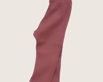 Leggings para niños y bebés | Leggings para bebés | Pantalón rosa viejo | Unisexo