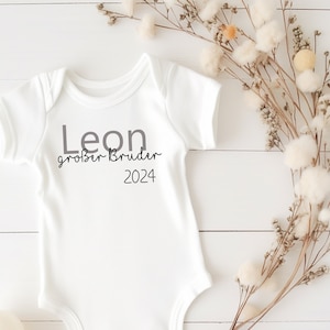 Personalized baby bodysuit | Big Brother | Little Brother | Big Sister | Little Sister | Sibling outfit