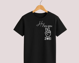 Birthday shirt with number | Personalized birthday shirt | 1-5 years | Shirt with desired age | Birthday