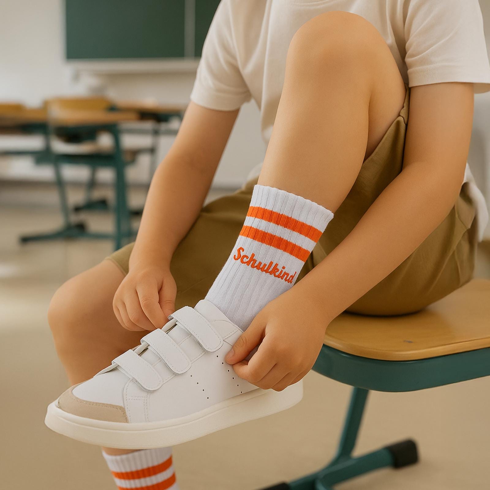Schoolchild socks school enrollment gift 2025 – children's socks with print – school cone filling girl boy – 1st grade back to school outfit