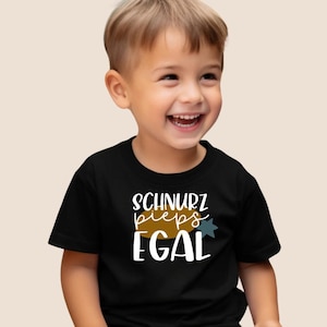 EGAL.. T-Shirt für Kinder, bequemes Baumwoll-Shirt, farbecht, stylisches Design, ideale Geschenkidee, Kinderoutfit für Jungen & Mädchen