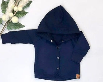 Hooded jacket | Babies and children's jacket | navy blue | Unisex