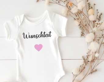 Personalized Baby Bodysuit | Personalized Onesie | Long sleeve body | Short sleeve body | different colors | Unisex | desired text