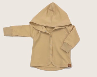 Kapuzenjacke | Baby und Kinderjacke | beige | Unisex