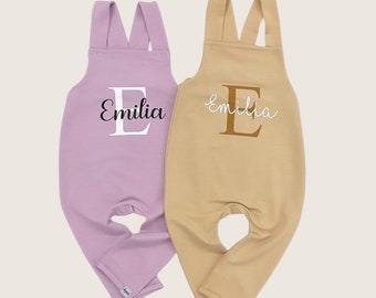 Personalized dungarees | baby clothes | different colors | Unisex