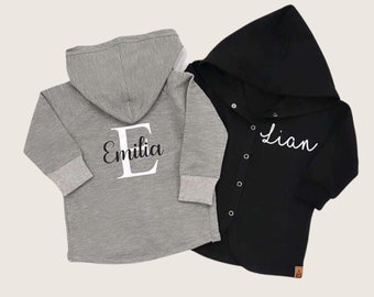 Giacca per neonati e bambini con nome | Giacca personalizzata | colori diversi | Abbigliamento personalizzato per bambini