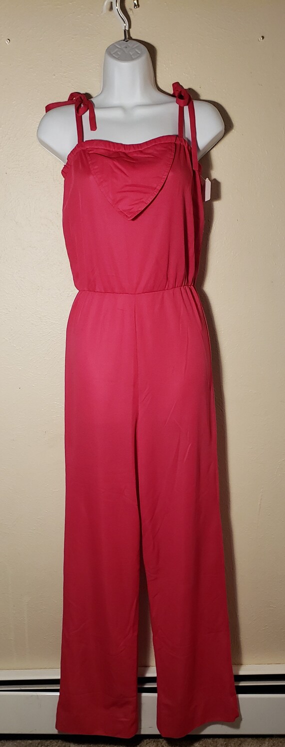 hot pink jumpsuit Gem