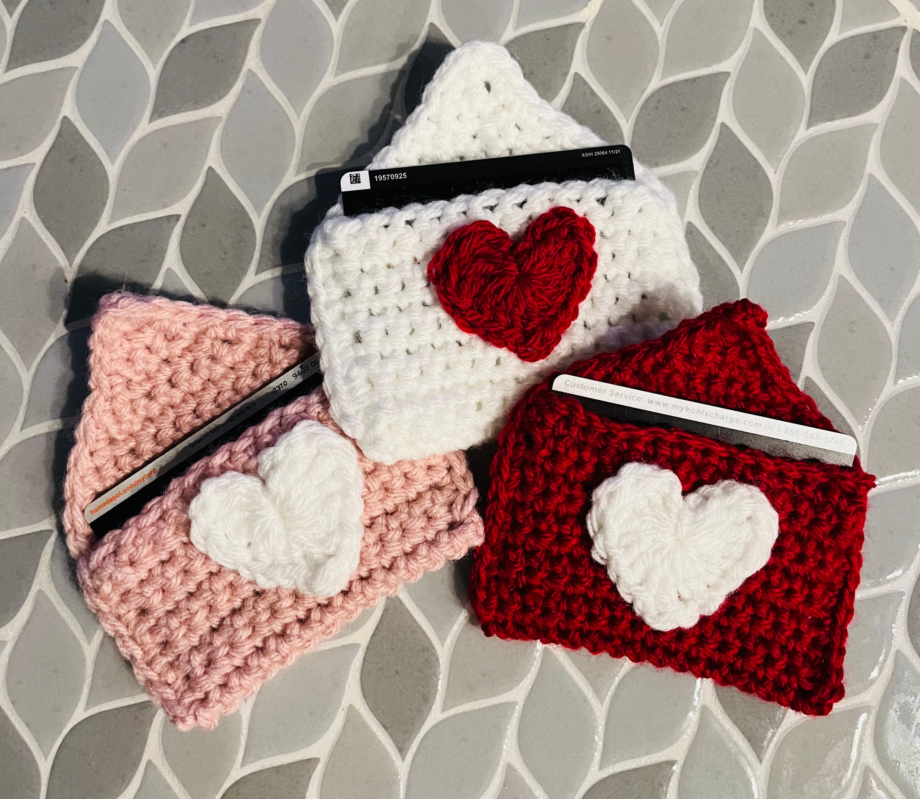 Crochet Heart Card - Etsy