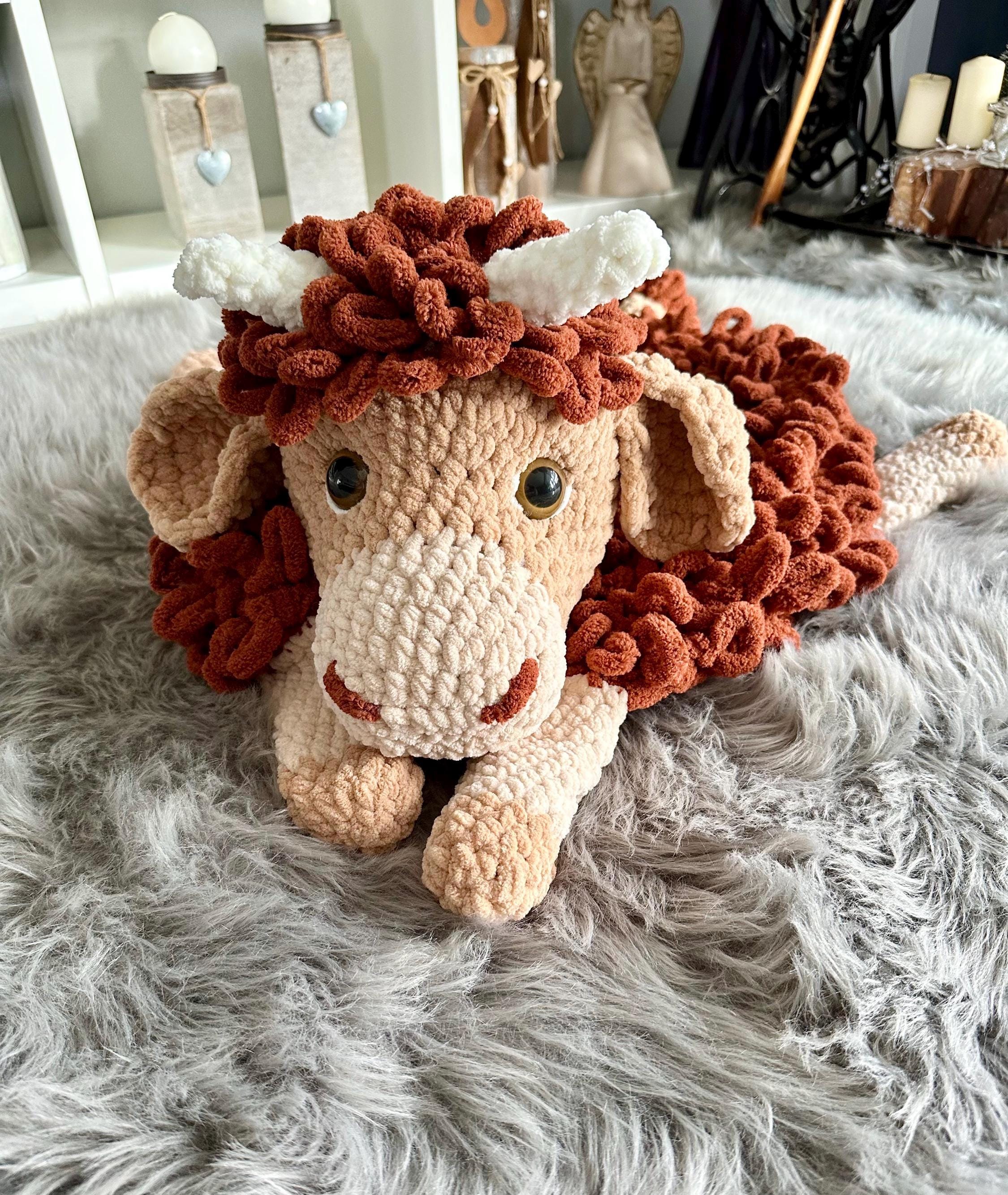 Hopearl Kuschelkuh Aus Weichem Plüsch – Hellbraun, 23 Cm, Kuscheliges Stofftier Für Kinder Ab 3