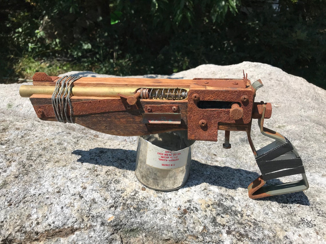 Fallout Wasteland Automatic Pipe Gun | Etsy