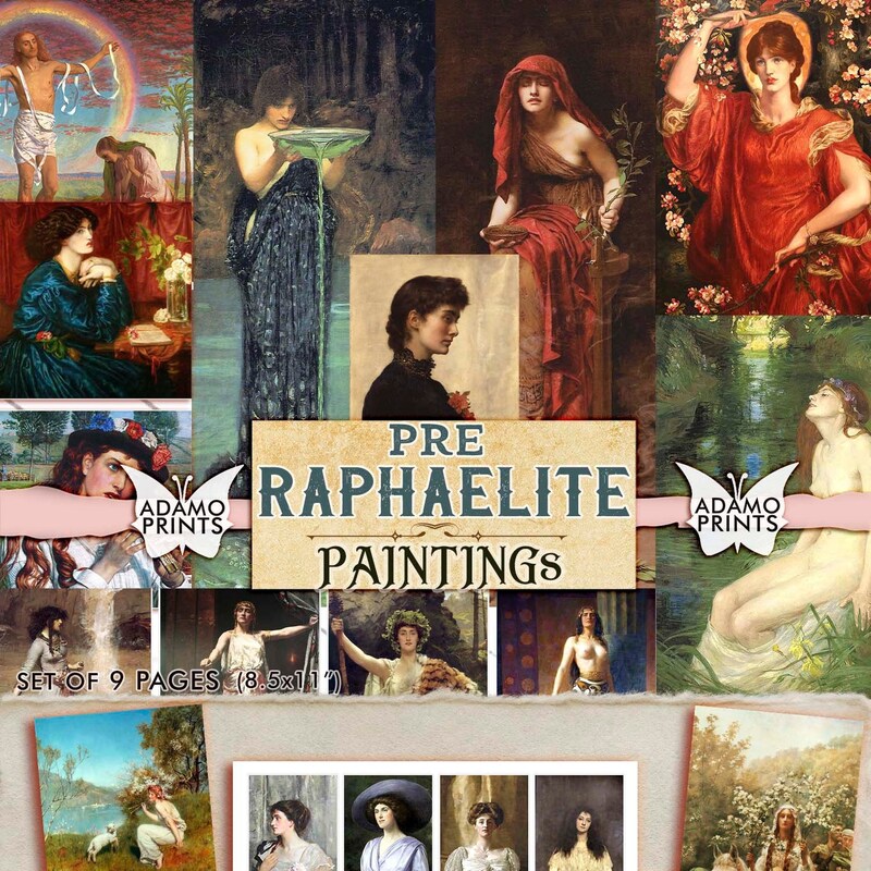 Pre Raphaelite - Etsy