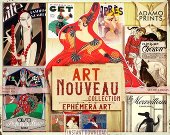 アート・デザイン・音楽 A collection of Antique print in Europe fr10798-