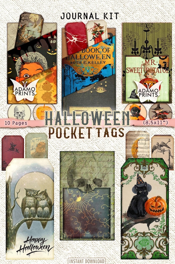 ジャンクジャーナル　ハロウィン　ホラー ジャンクジャーナル ハロウィン ホラー 文房具・事務用品