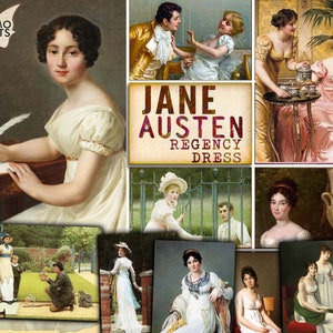 Digital Jane Austen Journal Kit Austen Printable Regency 