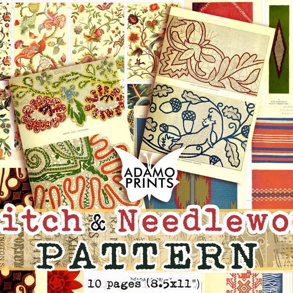 Antique Needlework Etsy