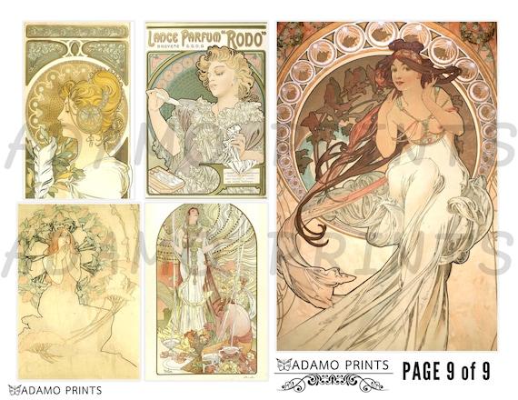 ザ アート ヌーヴォー スタイルブック オブ アルフォンス ミュシャ Amazon | The Art Nouveau Style Book of Alphonse Mucha (Dover