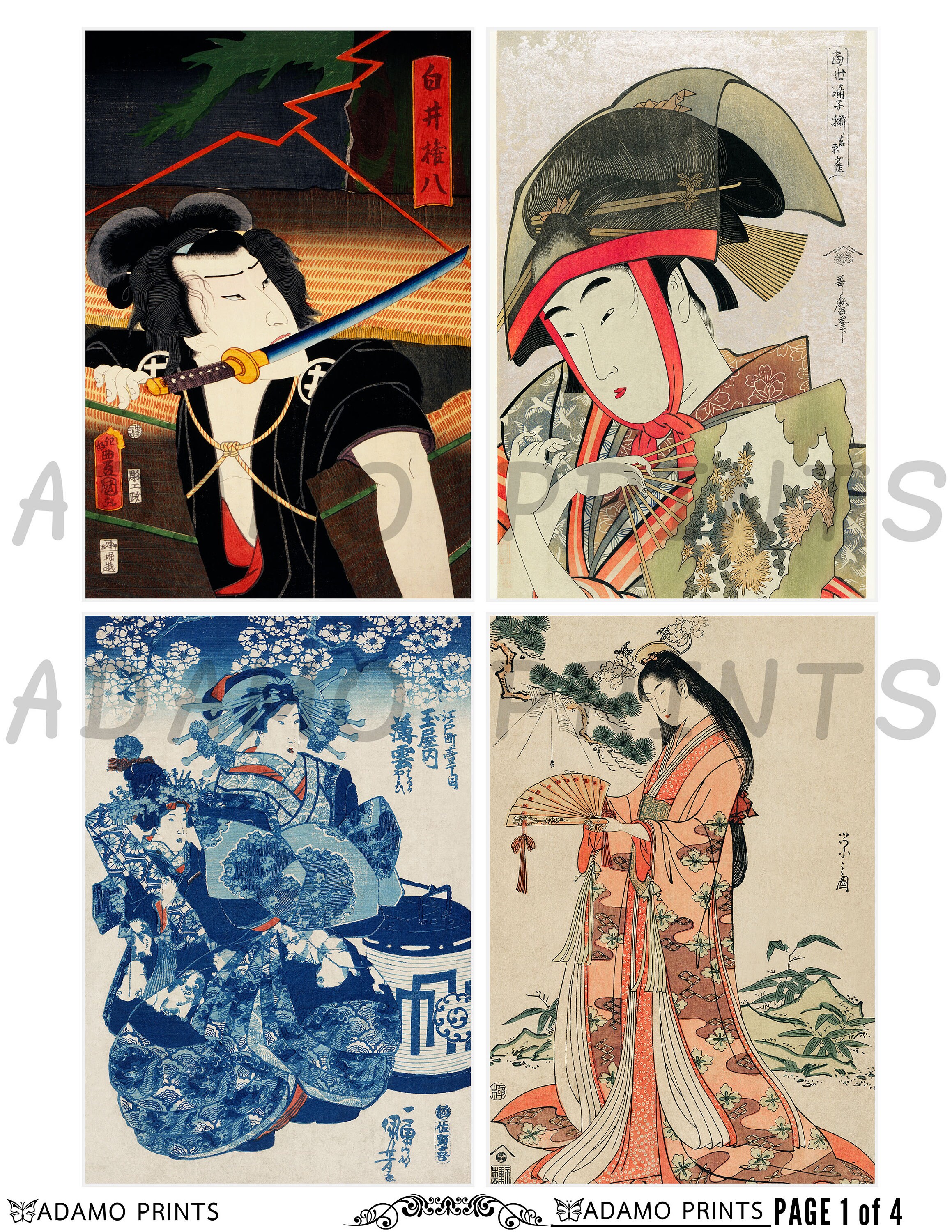 Traditional Japanese Art, Vintage Japan, Digital Images, Ephemera Classics, Digital Art, Classic Japan, Art Ephemera, Digital Collage - Etsy Traditional Japanese Art, Vintage Japan, Digital Images, Ephemera Classics, Digital Art, Classic Japan, Art Ephemera, Digital Collage - Etsy