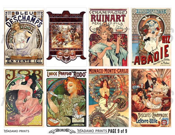 [画集] ALPHONSE MUCHA Alphonse Mucha 11
