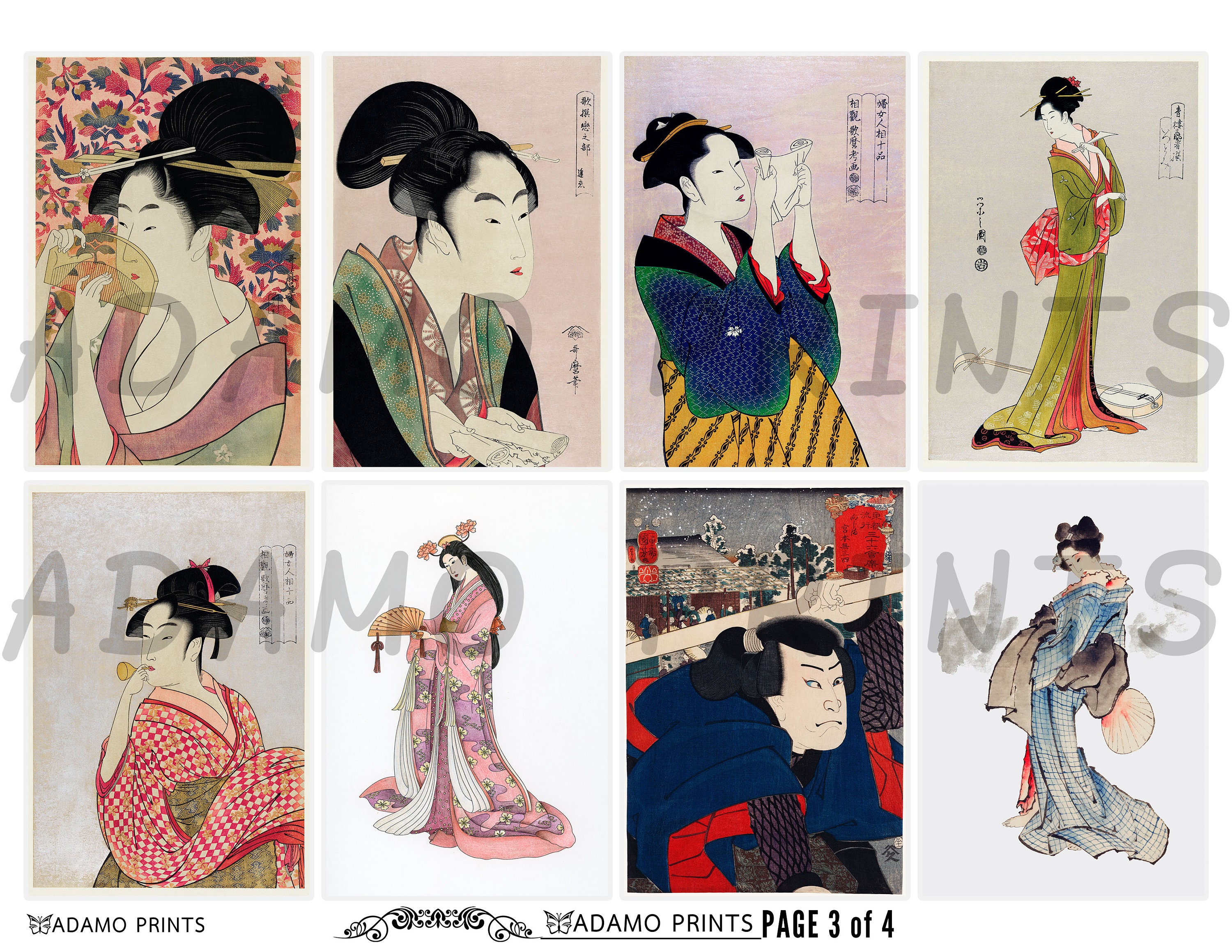 Traditional Japanese Art, Vintage Japan, Digital Images, Ephemera Classics, Digital Art, Classic Japan, Art Ephemera, Digital Collage - Etsy Traditional Japanese Art, Vintage Japan, Digital Images, Ephemera Classics, Digital Art, Classic Japan, Art Ephemera, Digital Collage - Etsy