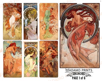 アルフォンス・ミュシャ デジタルアート、アール・ヌーヴォー