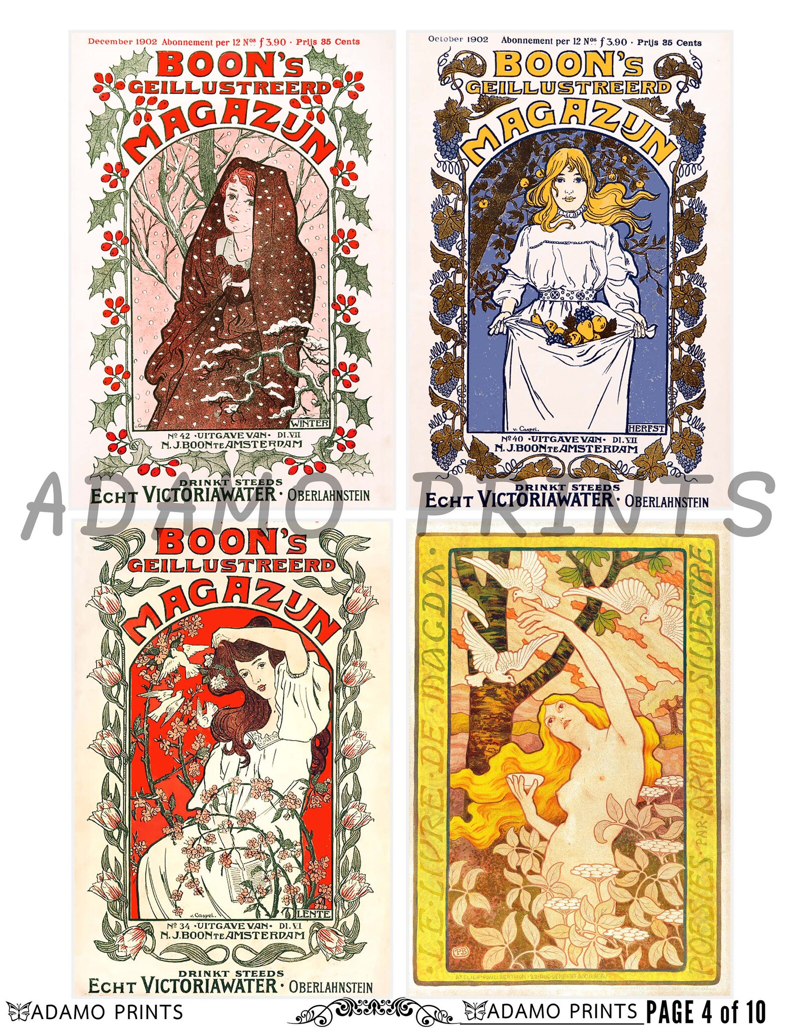 European Art Ads Poster, Ephemera Digital, Digital Collage, Old ...