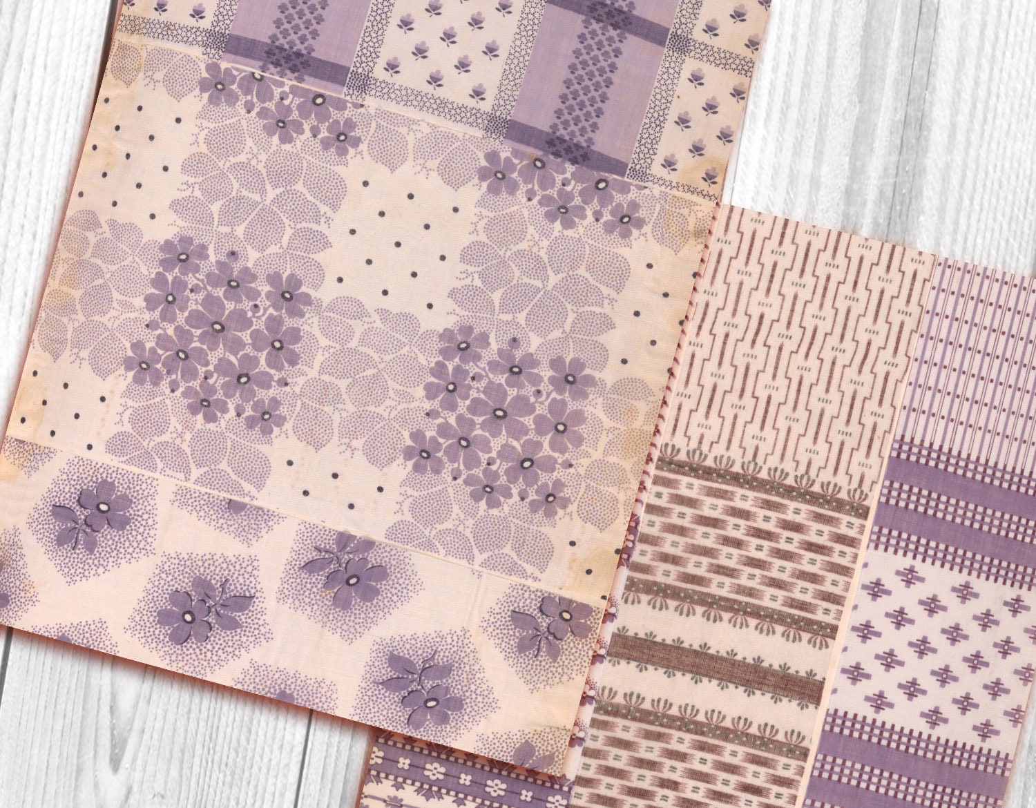 French Warp Stripes Purple, Paper Pattern, Shabby Paper, Paper Journal ...