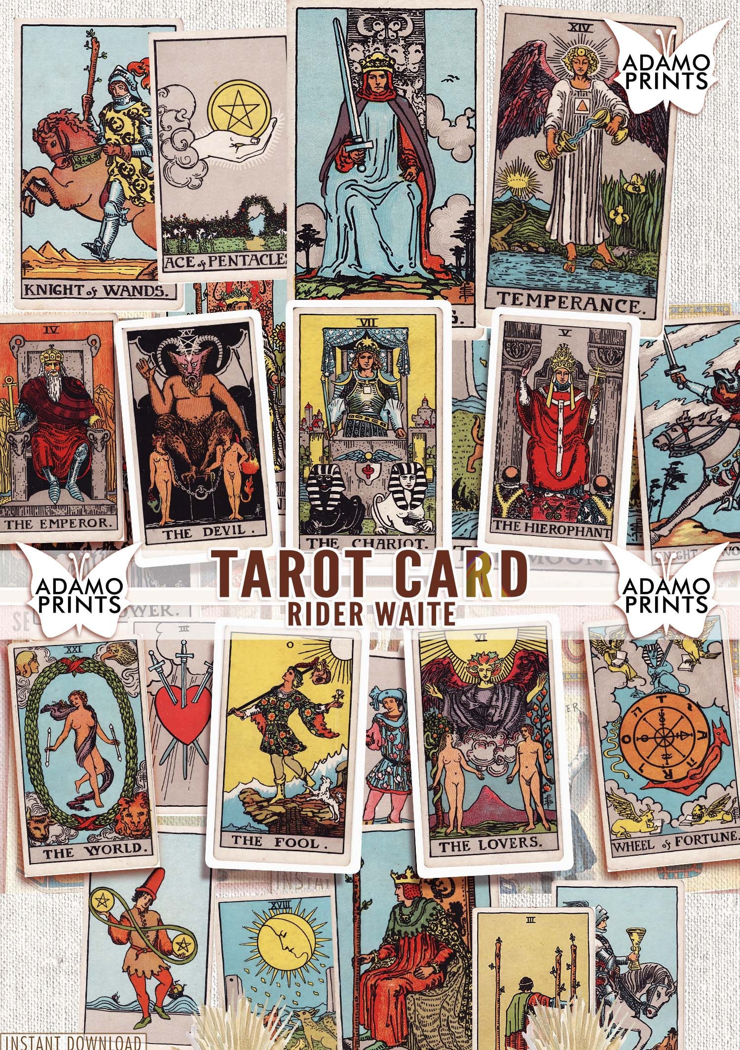 RIDER WAITE TAROT (ESPAÑOL) – Tarots del Mundo Mexico