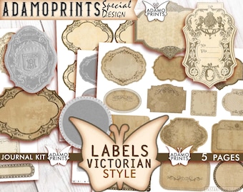 Printable Jar Labels Apothecary Labels for Jars Vintage Labels - Etsy ...