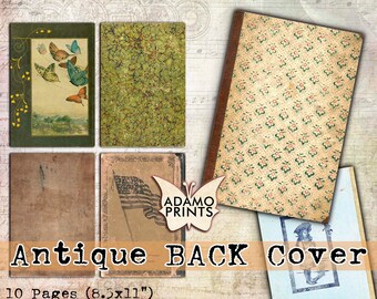 アンティーク ブックカバー セット 1 - 42 ページ、デジタル、ジャンク