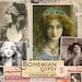 Bohemian Gypsy Set2, Digital Images, Boho, Photos, Vintage, Classic, Digital Ephemera, Bohemia, Vintage Art, Digital Collage, Junk Journal 
