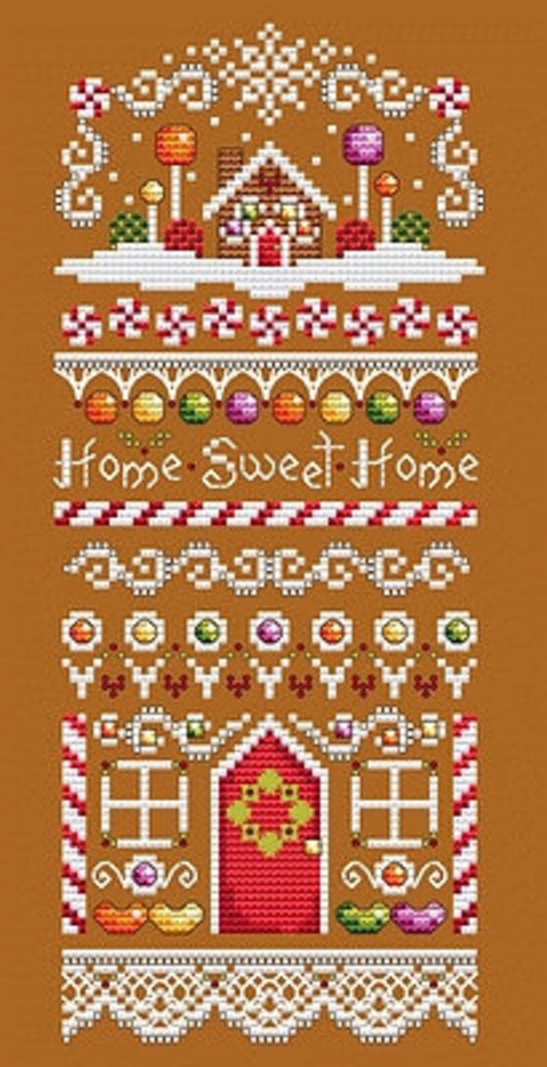 Shannon Christine Designs Home Sweet Home Christmas Cross Stitch ...