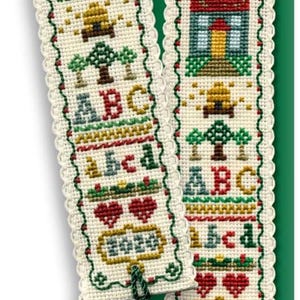 Country Sampler Bookmark Cross Stitch Kit  Textile Heritage Made in Scotland