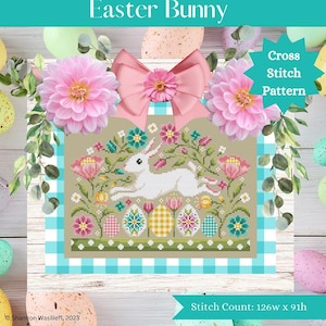 Shannon Christine Designs Easter Bunny Cross Stitch Pattern