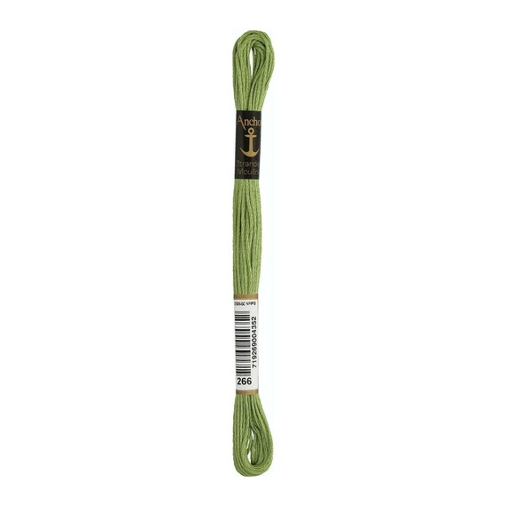 266: Anchor Stranded Mouline Cotton Skein - 8m 266: Anchor Stranded Mouline Cotton Skein - 8m