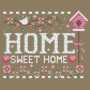 Shannon Christine Designs Spring Home Cross Stitch Pattern,