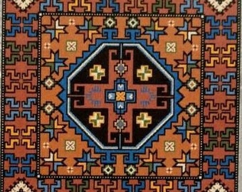 Yerevan, Tapesta, Cross Stitch Pattern, Needlepoint, Armenian, Landmark Tapestries & Charts