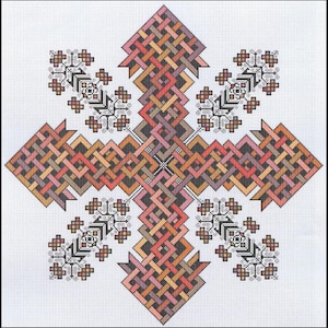 Long Dog Samplers Liquorice Allsorts - Celtic Cross Stitch Pattern