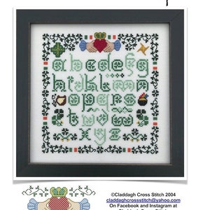 PDF Irische Traditionen Kreuzstichmuster - Claddagh Cross Stitch Company - Designer David Jackson