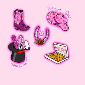 Paquete de pegatinas de Chappel Roan