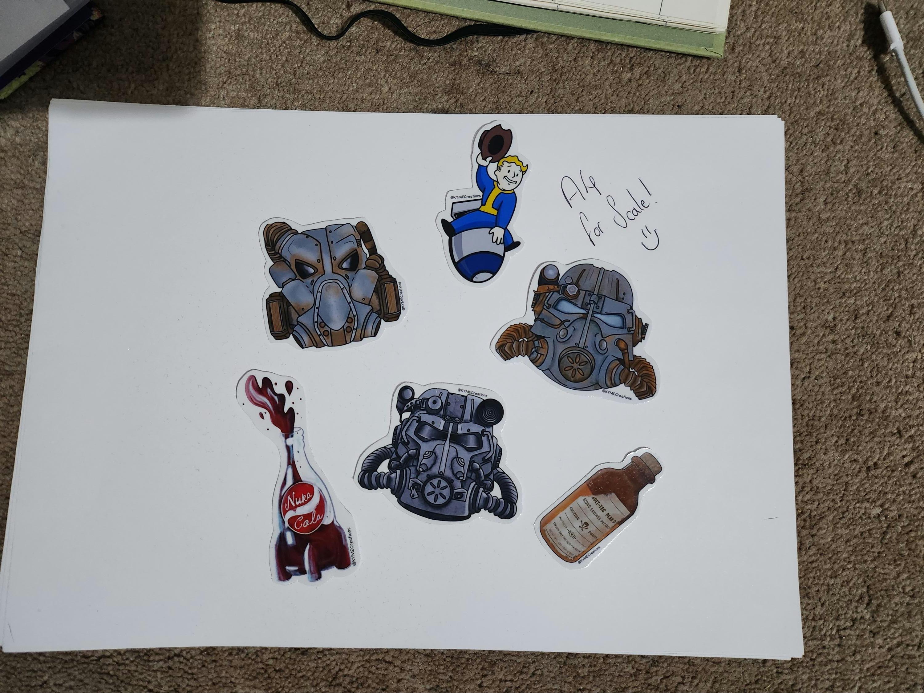 Fallout Sticker Pack - Etsy
