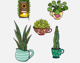 Succulent Sticker Pack