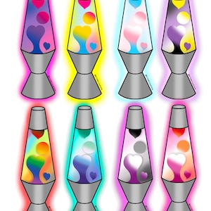 Pride Lava Lamps