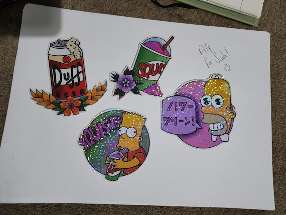 Stickers The Simpsons Pour Borne D'arcade Mame - Neuf + Cadeaux