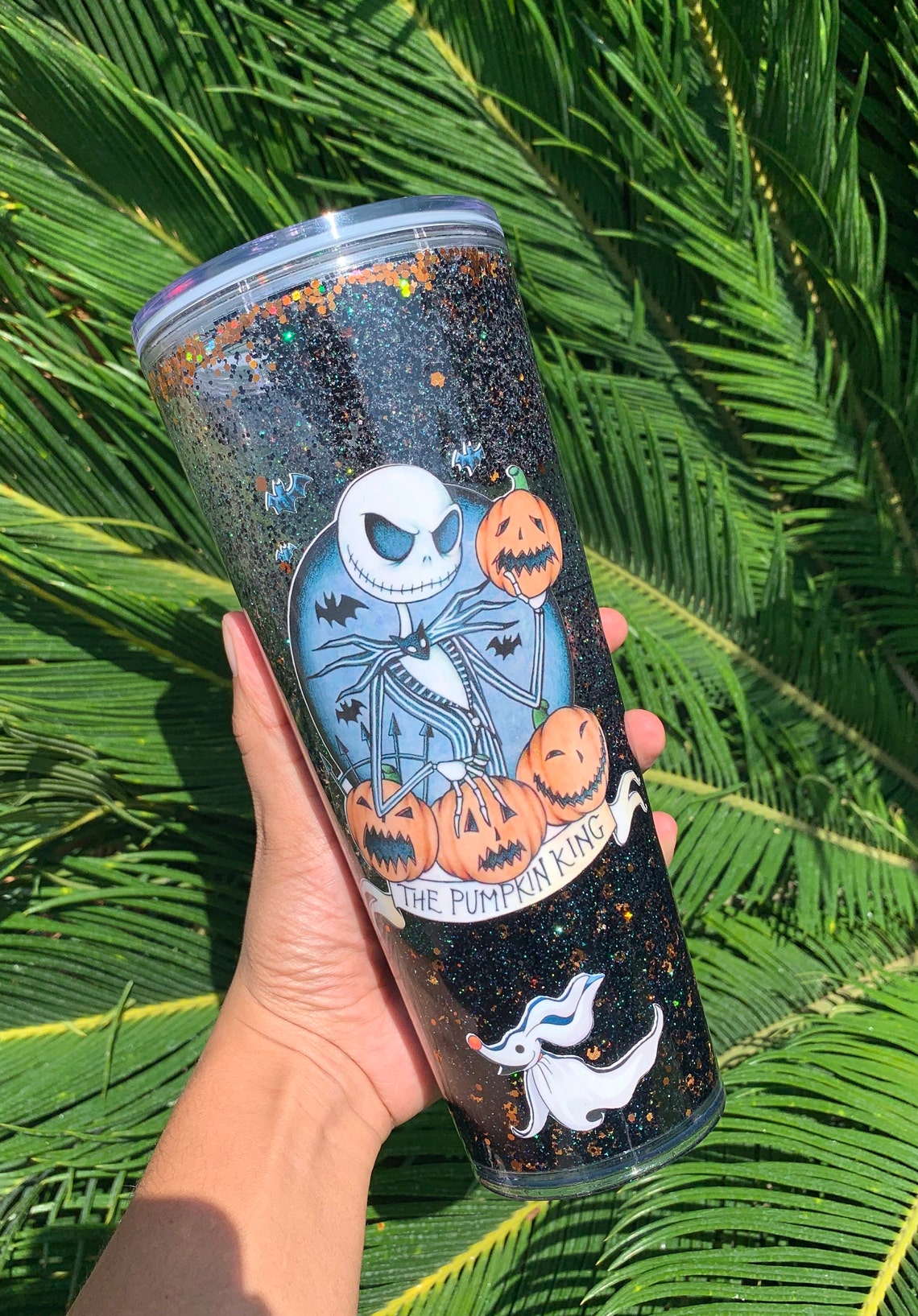 Jack Skellington Snow-globe Starbucks Cup Snow-globe | Etsy