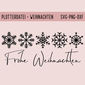 Frohe Weihnachten, Hallo Winter Plotter File, Plotterdatei Weihnachten, SVG, PNG, DXF, Christmas