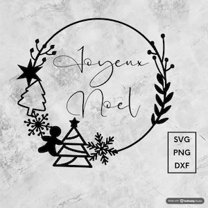 Radość Noel, svg, png, dxf