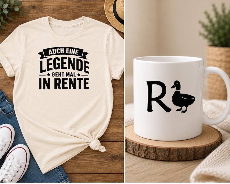 German Retirement SVG Bundle: Funny Sayings, Retirement Files (svg, png, dxf) image 3