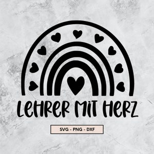 Lehrerin mit Herz, Schulkind , Plotterdatei, svg, png dxf, Sofort Download