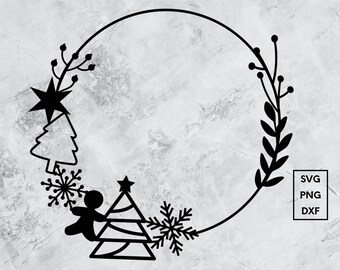 Frohe Weihnachten ,Plotter File, Plotterdatei Weihnachten, SVG, PNG, DXF, Navidad